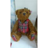 A Steiff Angus the Scottish Bear, 27cm, mohair, limited edition number 325 of 2000 - with original