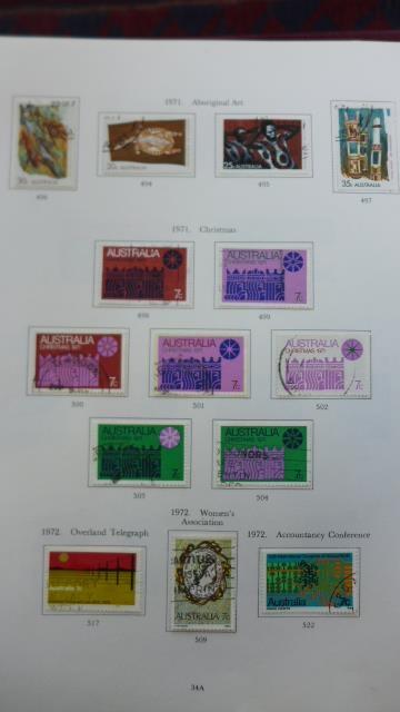 A collection of fine-used Australian stamps in a printed Stanley Gibbons album - Image 3 of 3