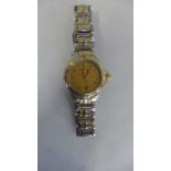 A ladies Gucci quartz stainless steel bracelet wristwatch, 9040L, 0026074 without box or papers,