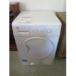 A Beko condenser sensor dryer, DCV8230