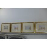 A set of four prints by JMW Turner