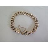 A 15ct gold bracelet, approx 21 grams, in generally good condition