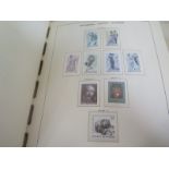 A well presented mid-period collection of Austria stamps in a printed Schaubek album - unmounted