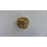 A 9ct gold ring, approx 11.5 grams, size I in good condition