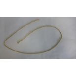 A 14ct yellow gold necklace - 69cm long, approx 14.5 grams, in good condition