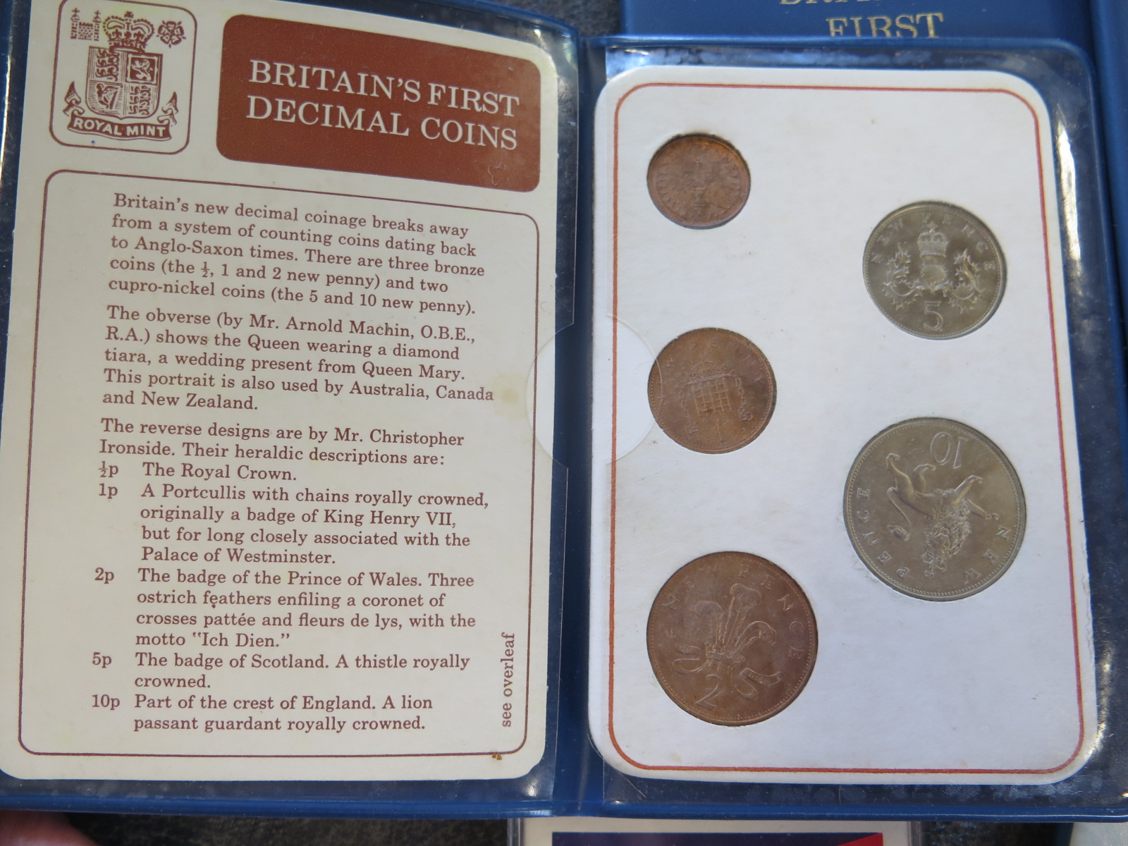 A collection of British coinage, including un-circulated British coins, first decimal coin sets - Image 3 of 3