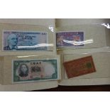 Seventy-one stunning world bank notes, all UNC