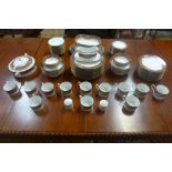 A Noritake Royal Hunt dinners service, twelve setting , some usage marks, but generally good