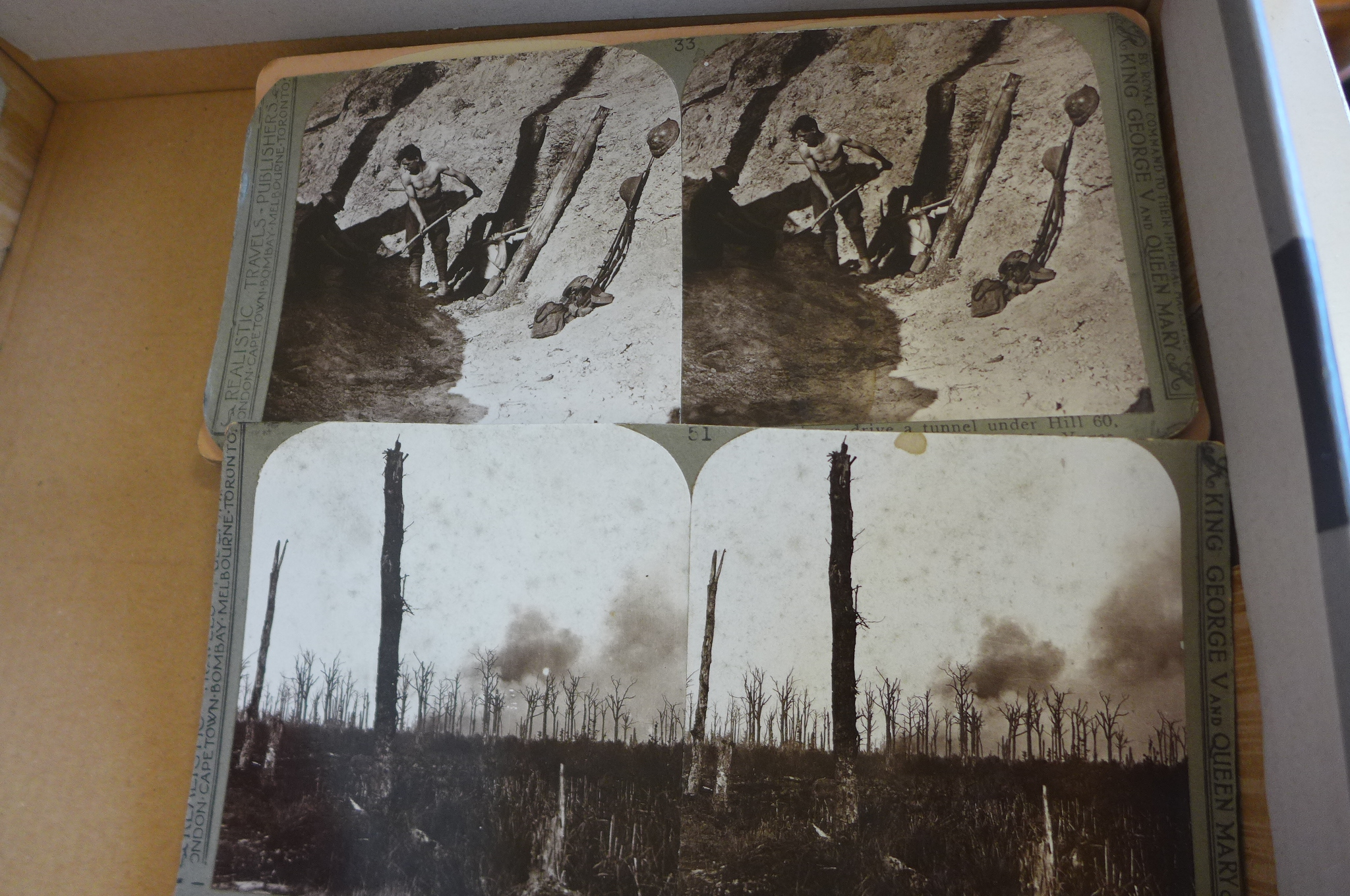 A scroll to Pte Aaron Renshaw Canadian Infantry, assorted Military related postcards, and three - Image 7 of 7