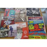 A collection of Morecambe and Wise books, photographs and newspaper cuttings, and a 1958 Winter