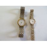 A ladies 9ct gold Rotary wristwatch, with 9ct gold bracelet, total weight 12.64 grams, and a