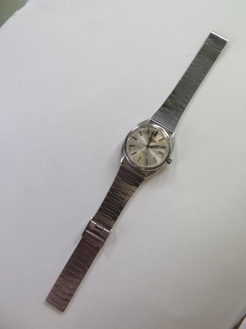 A gents Longines conquest automatic wrsitwatch with a Speidel stainless steel strap, in working - Image 2 of 5