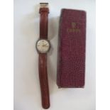 A good Rolex Tudor steel cased wrist watch, cushion shape case, diameter 29mm circular dial,
