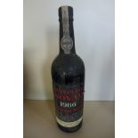 A bottle of 1966 Quinta do Noval vintage port