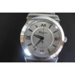 A stainless steel Salvatore Ferragamo Firenze gents wristwatch with sapphire crystal, F74