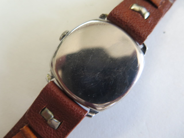 A good Rolex Tudor steel cased wrist watch, cushion shape case, diameter 29mm circular dial, - Image 5 of 9