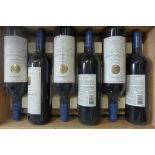 Twelve bottles Barons Edmond Benjamin de Rothschild, Haut Medoc 2011 red wine, 750ml, in a case,