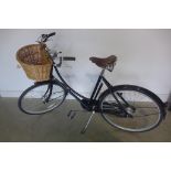 A Pashley's original classic ladies bicycle, design unchanged from the 1920's, 3 speed Sturmey