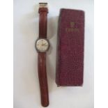 A good Rolex Tudor steel cased wrist watch, cushion shape case, diameter 29mm circular dial,