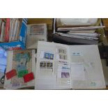 A collection of British and Irish stamps including mint Edward VII and George VI booklets, envelopes