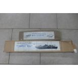 Two Aerokits boat kits, Torpedo boat and Sea Hornet