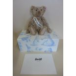A Steiff mohair Gellery Bromley Teddy Bear - 28cm - limited edition number 41 of 2010 - in very good