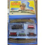 A Hornby Dublo 3 rail 0-6-2 tank loco set