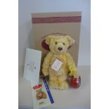 A Steiff mohair Holland Gouda Bear - 30cm - limited edition number 759 of 1847 - in very good