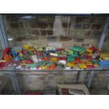 A good assortment of Die cast Dinky and Lesney vehicles