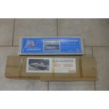 Two Aerokits boat kits, Sea hornet and Vosper high speed RAF crash rescue tender