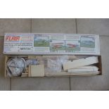 A Flair Scout series puppeteer flying scale model aeroplane