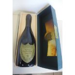 Moet et Chandon, a bottle of Cuvee Don Perignon 1995 - in presentation box