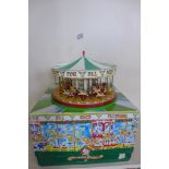 A Corgi Fairground attraction The South Down Gallopers, scale 1-50 CC20401 with lights and motor -