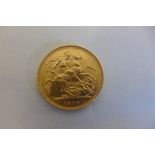 A Victorian gold full sovereign, dated 1896
