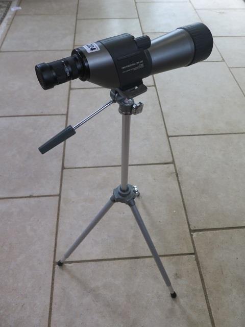 A Kenko Pro field scope Deluxe 63 S with tripod