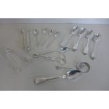Fourteen pieces of silver cutlery, approx 7.6 troy oz