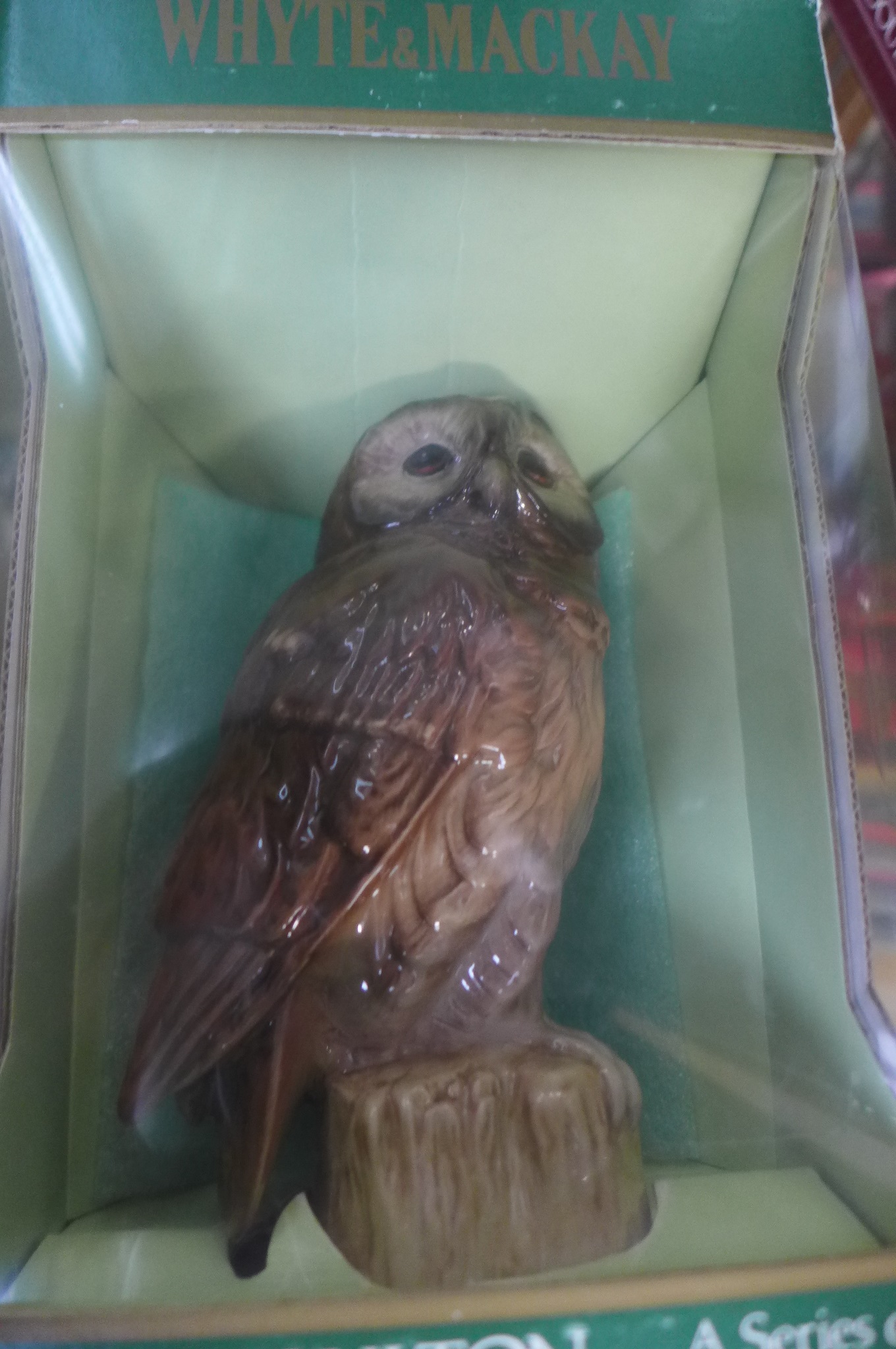 Nine boxed Royal Doulton Whyte and Mackay bird whisky decanters, with contents possible evaporation - Image 5 of 5