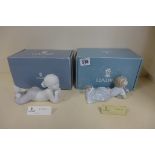 Two Lladro figures 'How Sweet' and 'The Daughter' - 06987 and 08405 - both boxed, in good condition