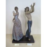 Two Lladro dancing figures 'Spanish Fire' and 'Spanish Passion' - 12468 and 12467 - both boxed, in