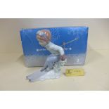 A Lladro figure 'I'll get there first' 08325 - boxed in good condition, tear to outer sleeve