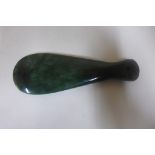 A Nephrite Maori Mere 18cm long x 6cm wide - overall good condition