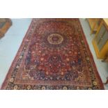 A hand knotted woollen Mood rug - 312cm x 203cm