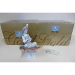 A Lladro gold privilege figure 'Aladdin' 08532 - boxed, in good condition, tear to box