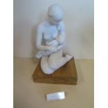 A Lladro group 'A Nurturing Bond' - 08342, boxed with damage to box and marks to stand - previous