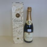A bottle of Lanson Champagne, Ivory Label Demi Sec - boxed