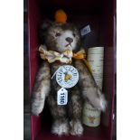 A Steiff 2nd club bear, Teddy Clown 1928 replica, made in 1993/4 limited edition for club members