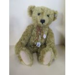 A steiff Teddy with hot water bottle 1907 replica, made in 2001 - limited to 3000, EAN 406621 - 50cm
