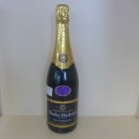 A bottle of 1996 Charles Heidsieck Champagne Brut Reserve misen cave