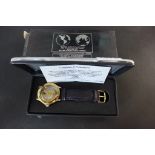 Buzz Aldrin Apollo 11 25th anniversary first men on the moon limited edition watch, 1969-1994 with