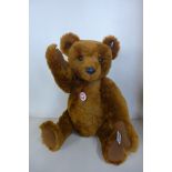 A Steiff bear 55 PB 1902 replica, made in 2002 - limited edition, EAN 404009 -55cm with box and